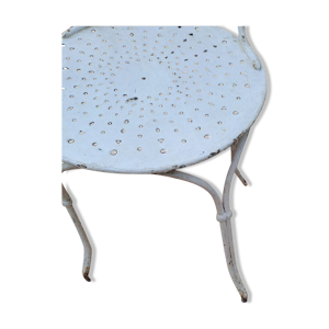 6 chaises en fer forgé