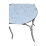 6 chaises en fer forgé