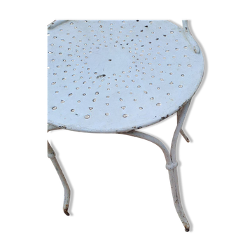 6 chaises en fer forgé