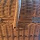 Rattan suitcase 70's
