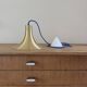 Vintage Danish design lamp in style of Semi pendel - Golden space age lamp