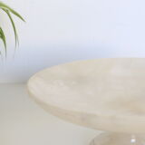 Compotier, flat on alabaster pedestal, 1960