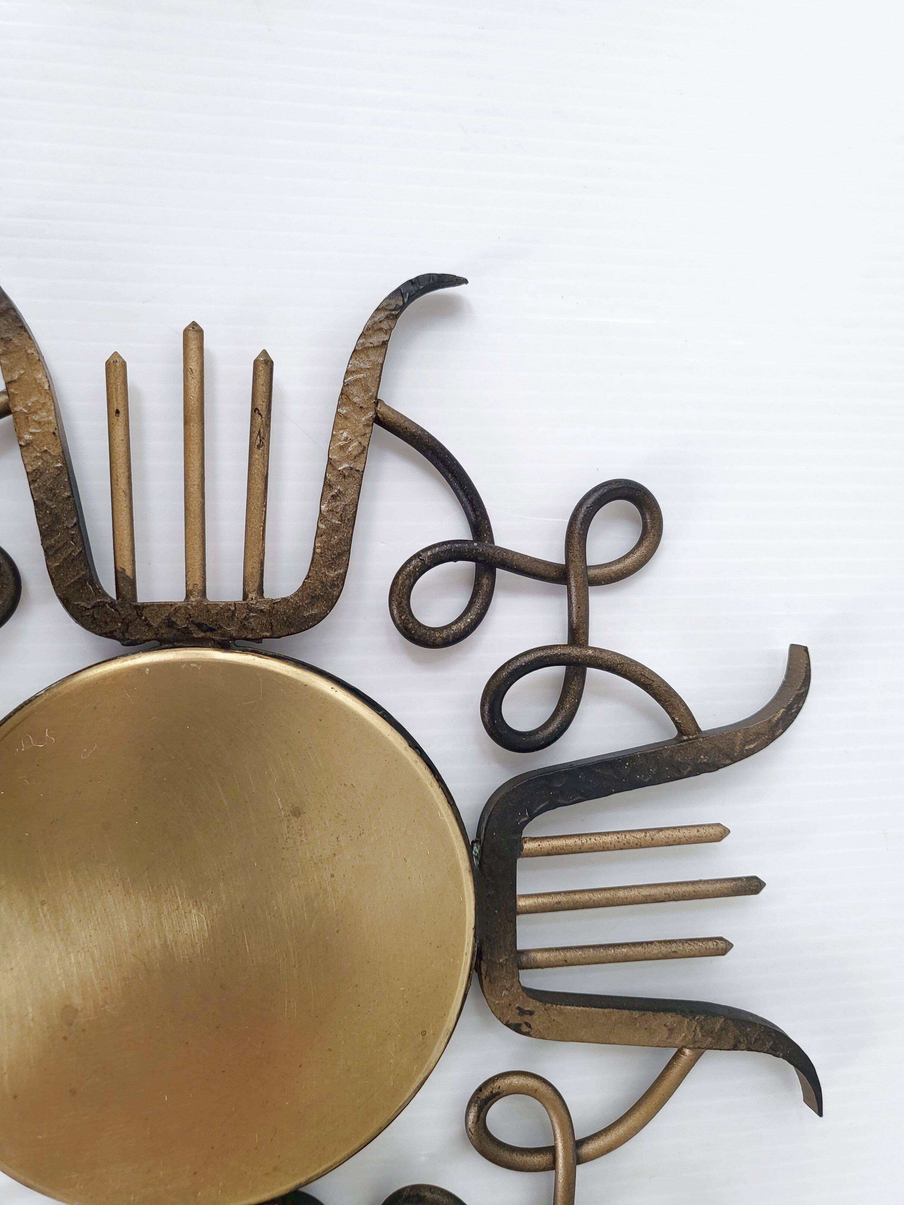 Vintage Brutalist Trivet 1970