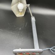 Vintage Pirouett France lamp, Art Deco, model patented in 1940, aluminum
