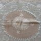 Vintage hand-embroidered tablecloth 131x133 cm