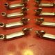 12 metal chrome duck knife holders