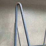 Minimalist, industrial side or coffee table, Arnold Bueno de Mesquita, 1950s