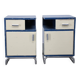Pair of Bauhaus nightstands, Czechoslovakia, 1930s