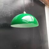 Green opaline pendant light