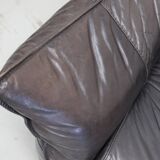 Brown Leather Andes Sofa by Gerard van den Berg for Montis, 1970s