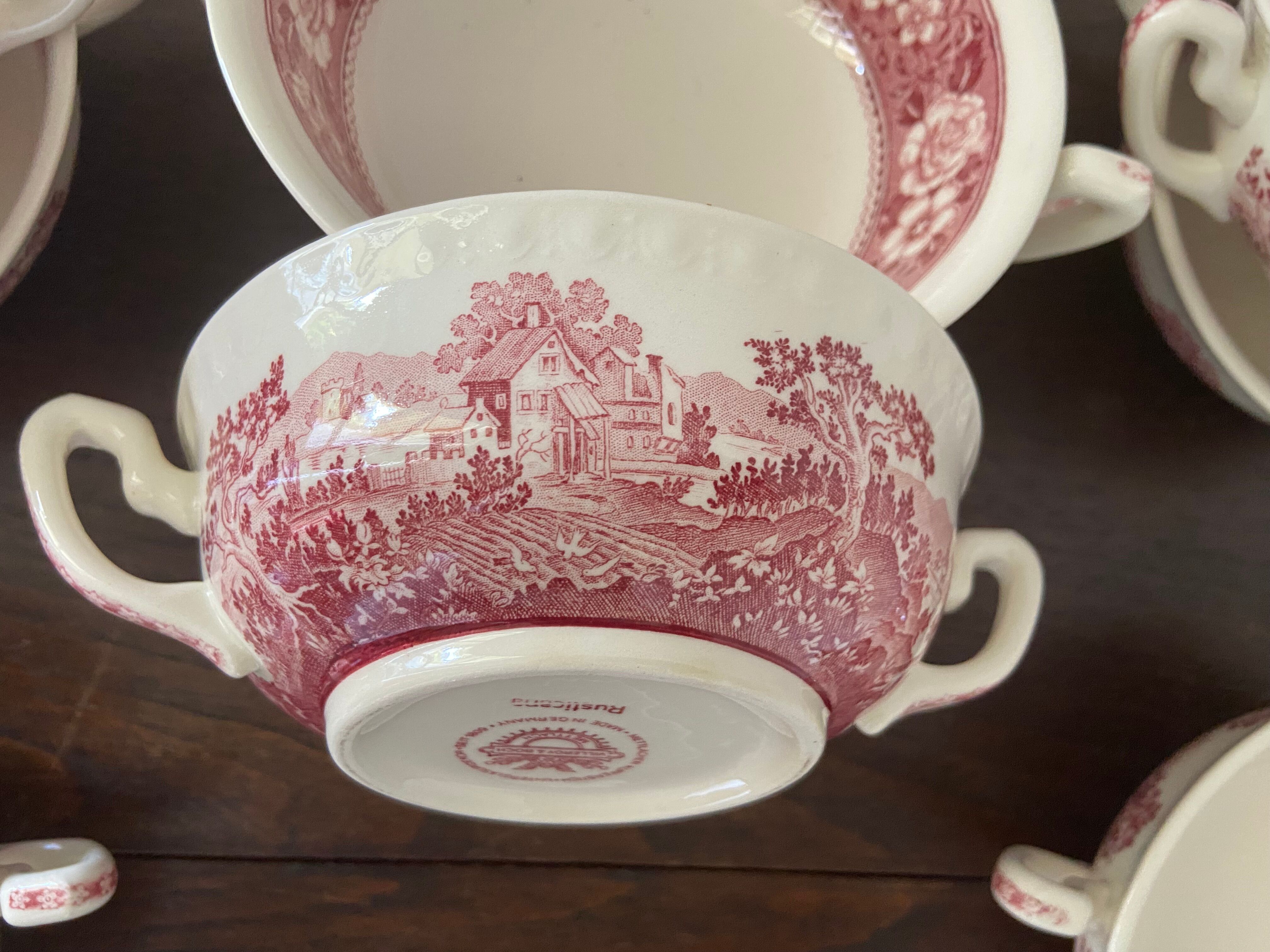 9 Bowls Rusticana Villery & Bosch