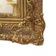 Large Gold Baroque Style Mirror Gilded Frame Acanthus Flowers 110cm