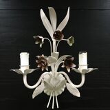 Flower wall lamp
