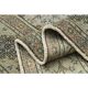 1970s vintage Turkish Oushak handmade wool cotton brown area rug 195x283