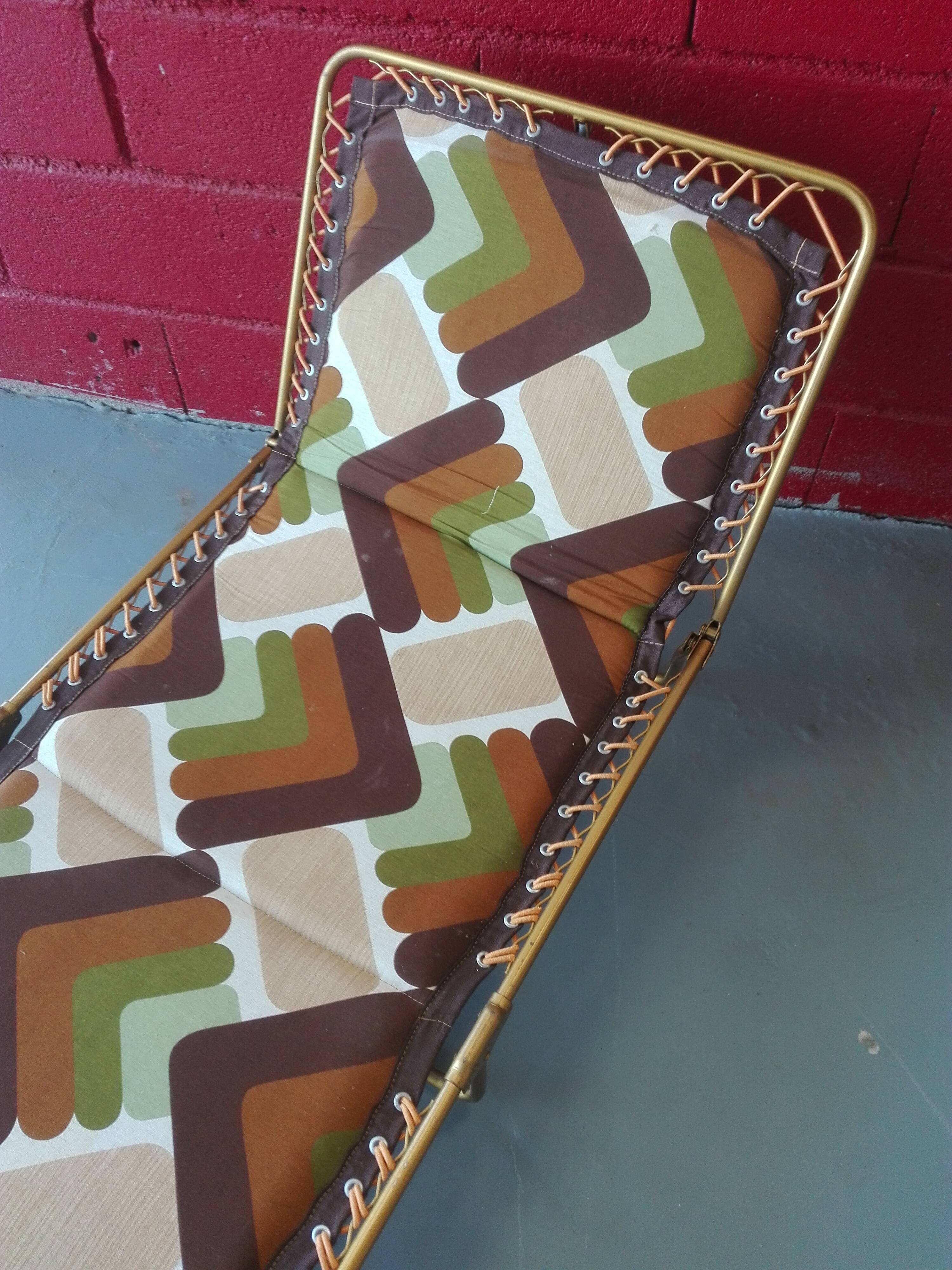 Lafuma vintage sunlounged chair 70