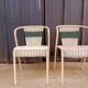 Chaises scoubidou x2
