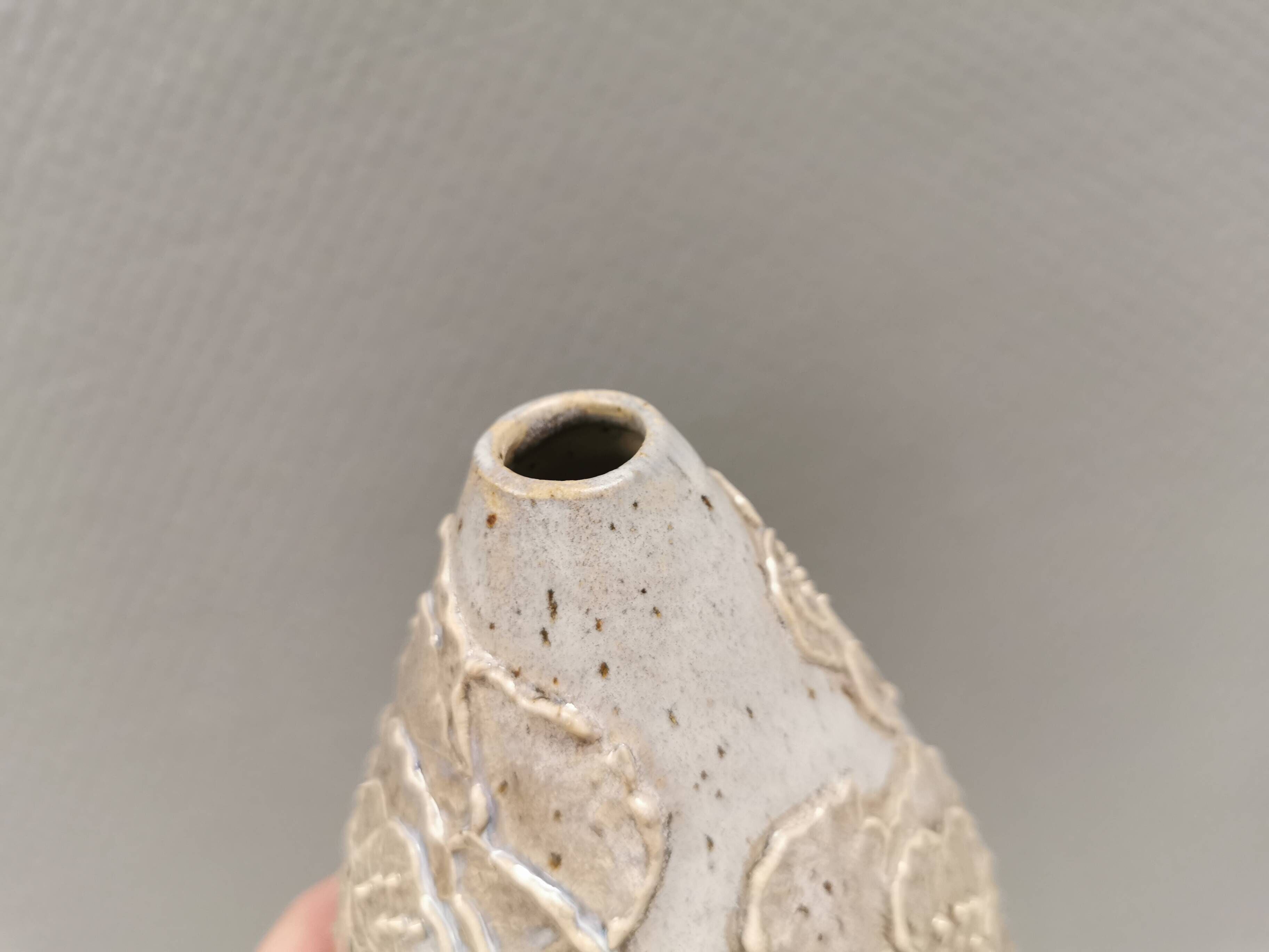 Handmade Danish ceramic vase.