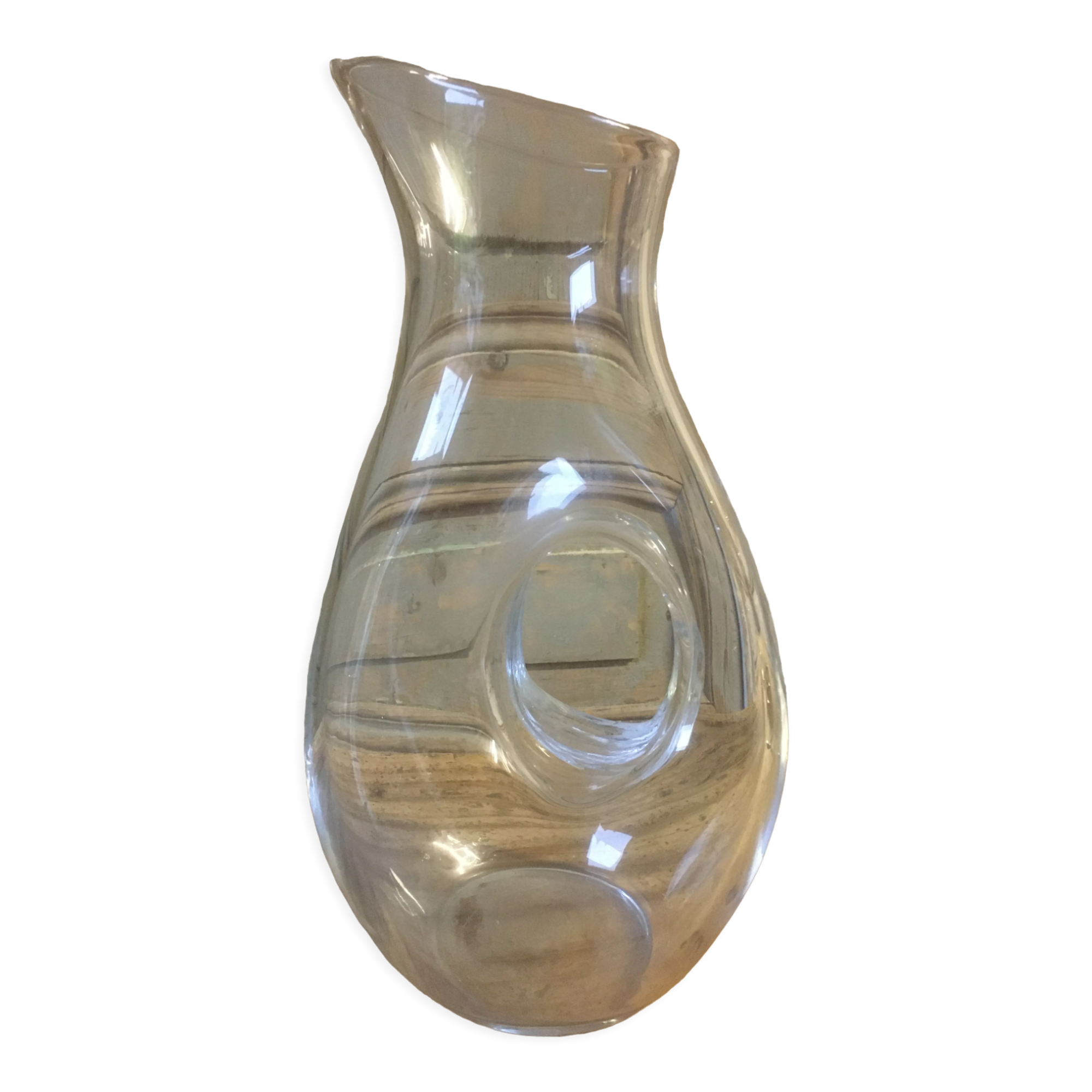 Carafe "Bormioli" in blown glass