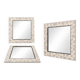 Miroir en travertin - fait main