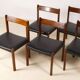 6x Alfred Hendrickx dining chairs for Belform, 1960s, Belgium