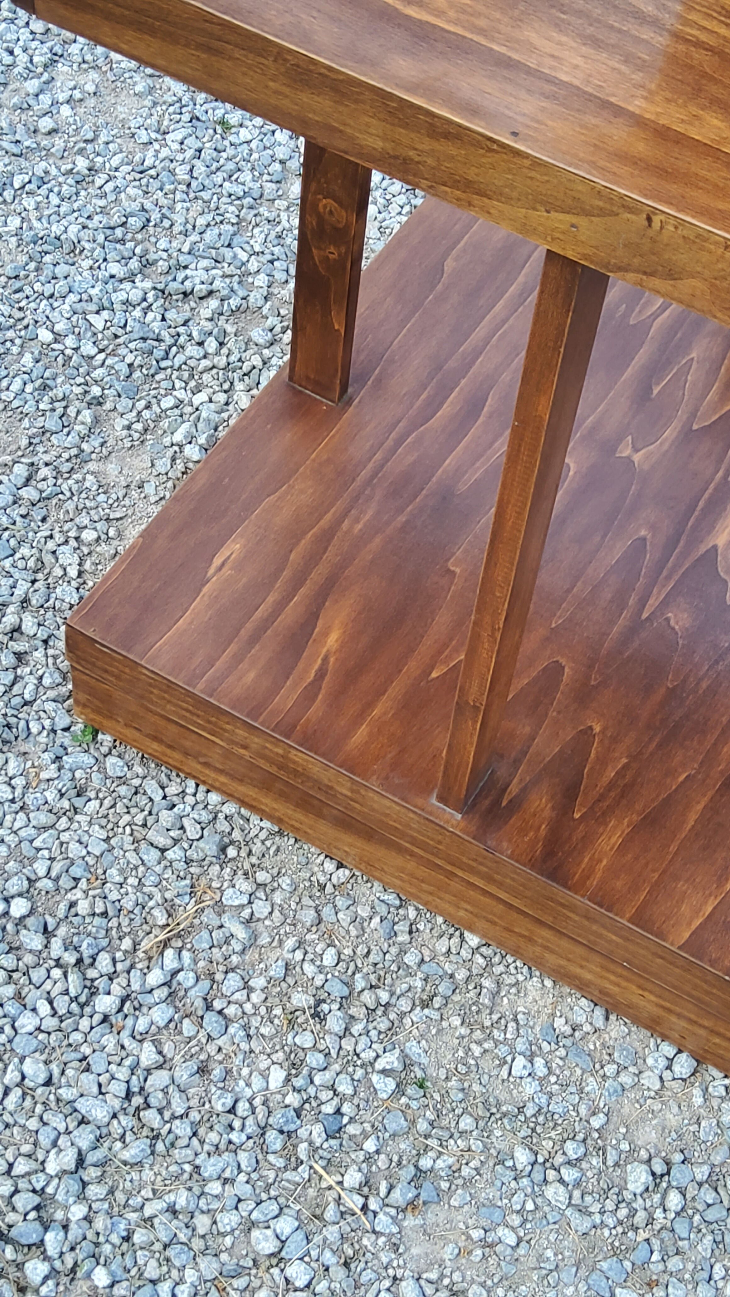 Art Deco pedestal table from the 30s