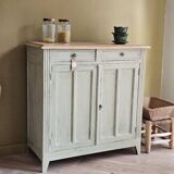 Vintage Parisian buffet with patina in solid wood | Léonie