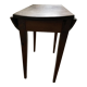 Table basse rabattable ronde en bois