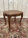 Tabouret bas ou repose pied de style Louis XV en cannage