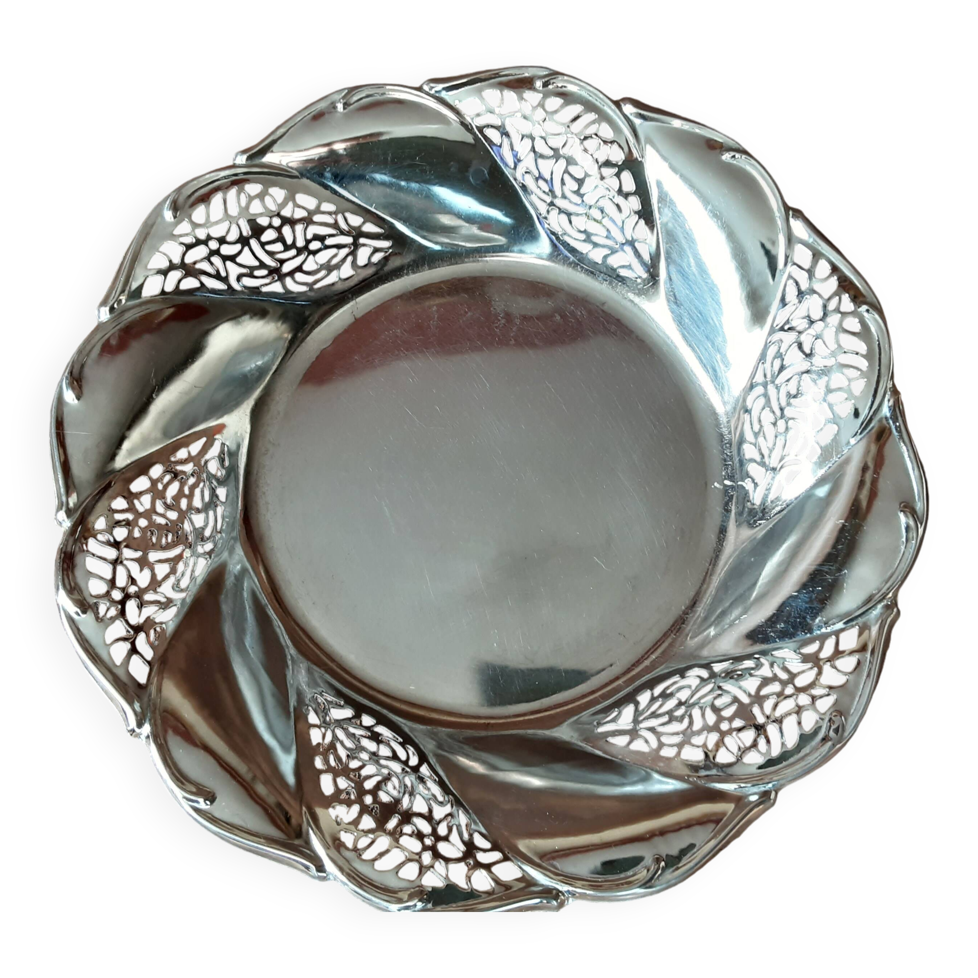 Vintage metal basket