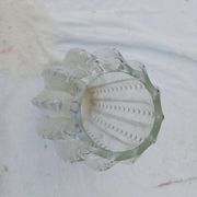 Vase année 60 en verre granité