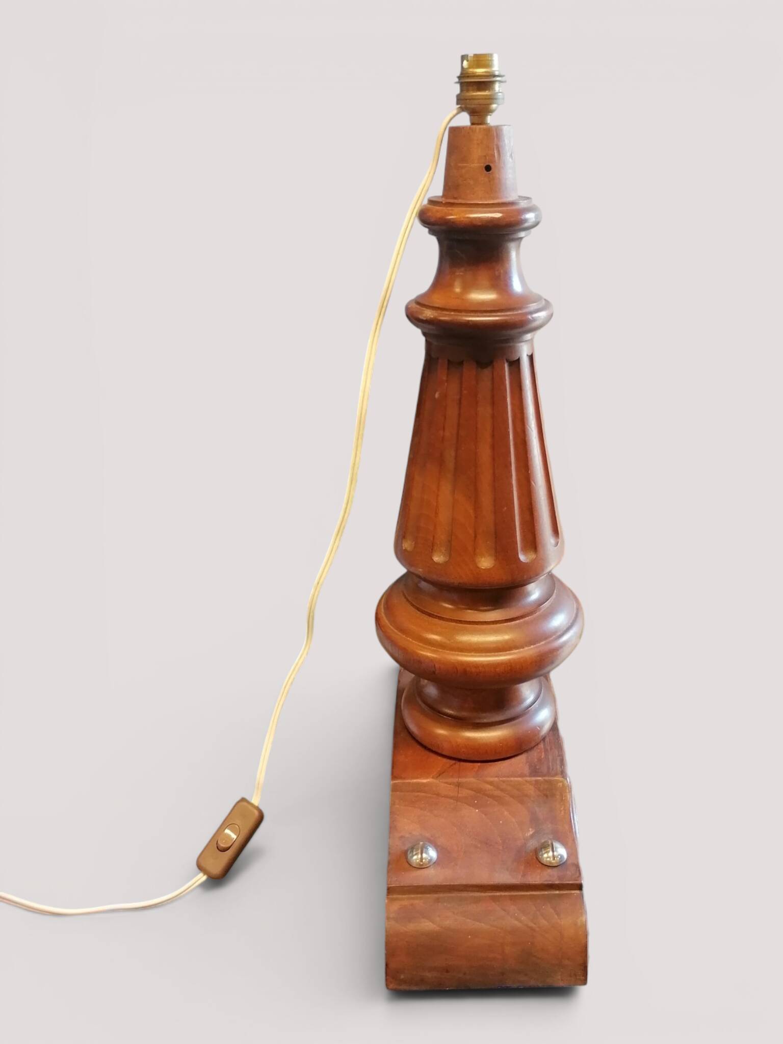 Set of 3 lamp bases in piano feet - Louis XVI style