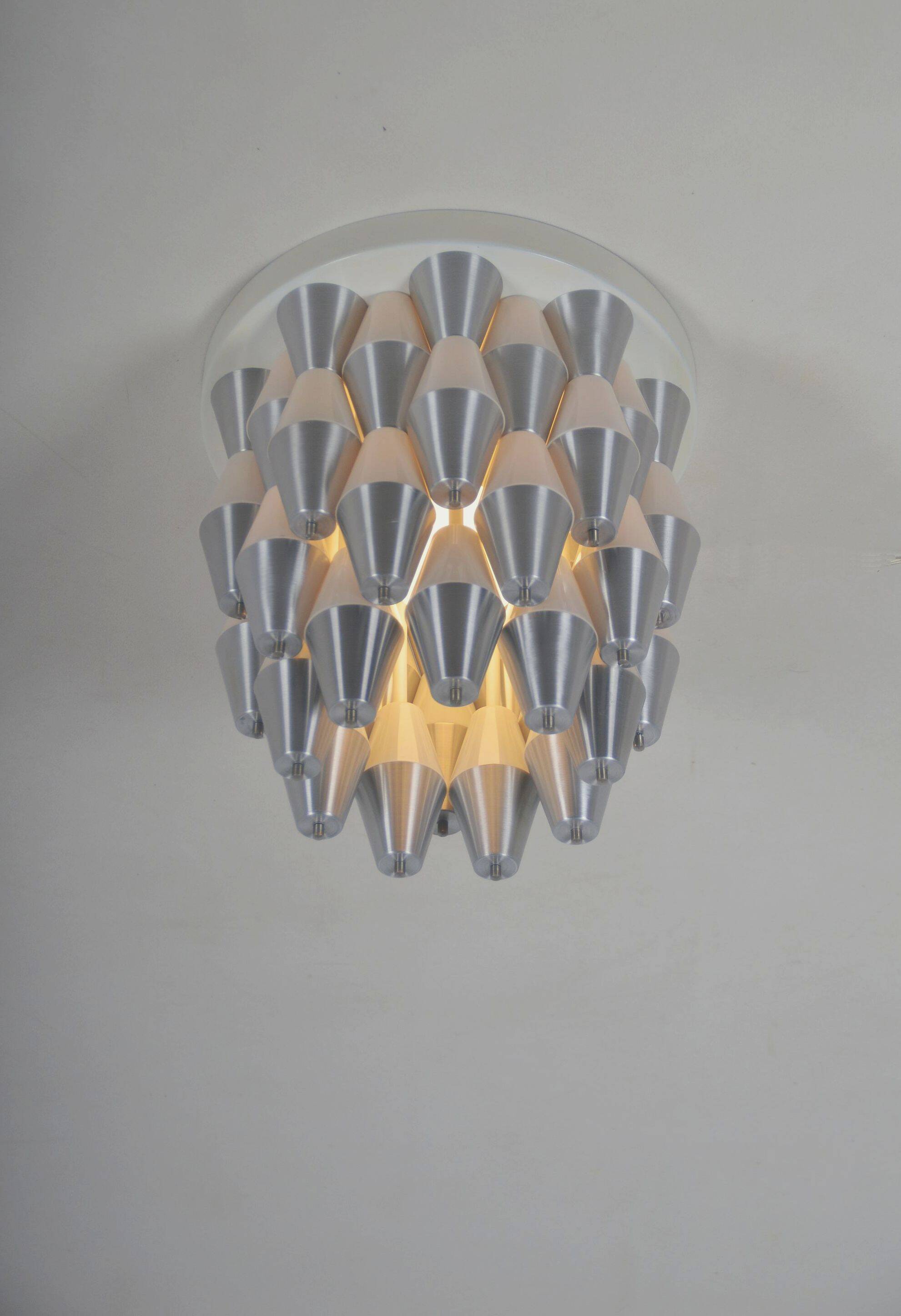 Rare ceiling lamp 'Ludiek' by RAAK, 1960s
