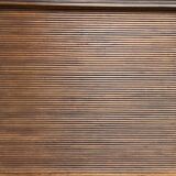 Solid oak curtain cabinet, circa 1930