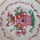 Set of 6 plates with birds and roosters.
