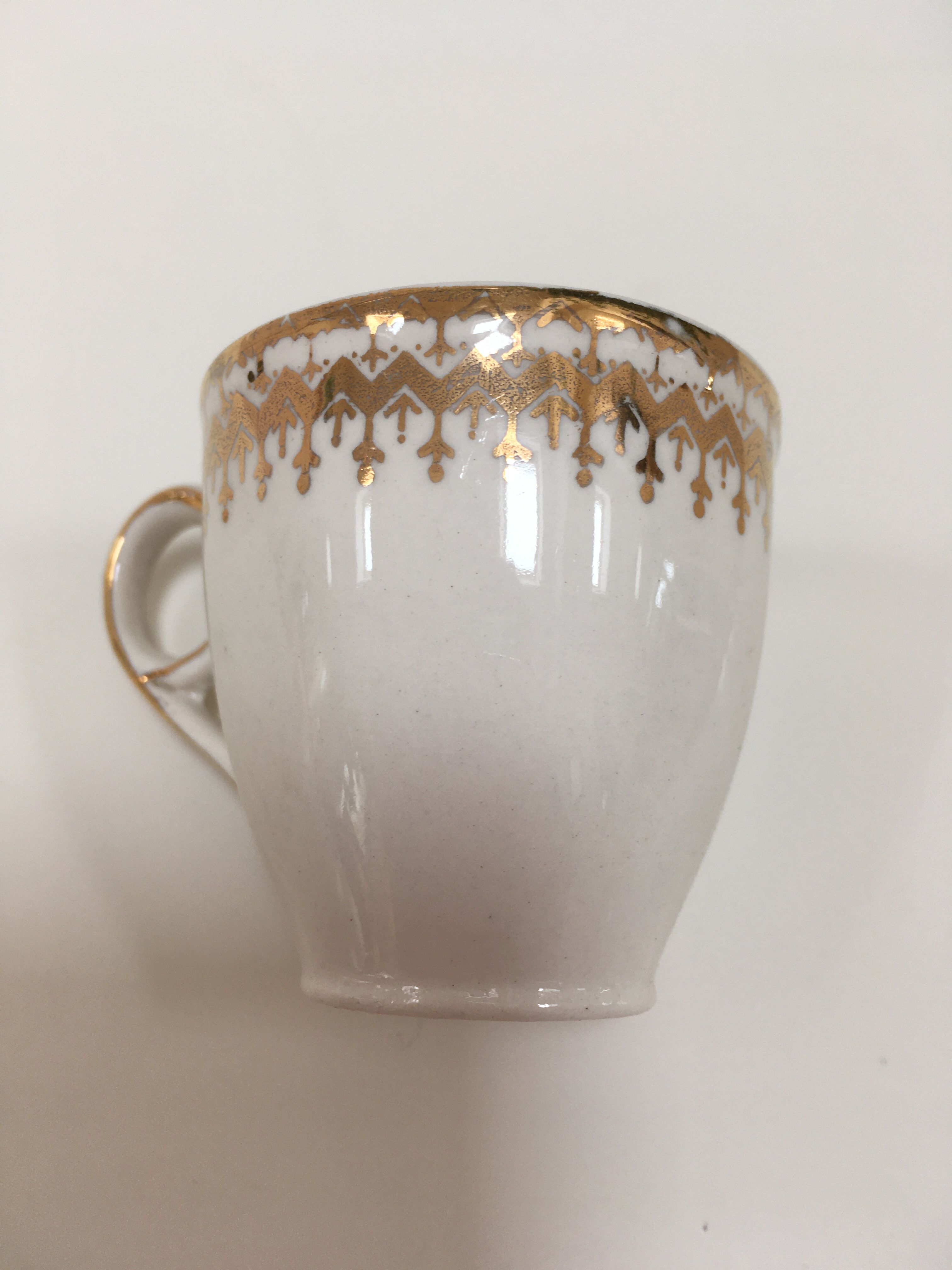Lot of 6 old Grindley England coffee cups