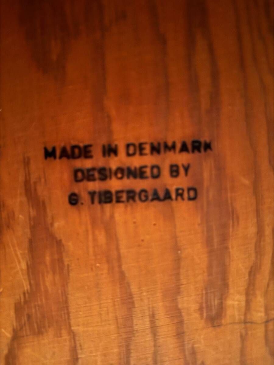 Teak desk by Gunnar Nielsen Tibergaard for Tibergaard, Denmark, 1960s