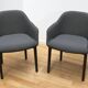 Pair of Bouroullec Softshell armchairs, Vitra