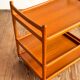 Service trolley and bar Johannes Andersen Silkeborg Denmark Teak