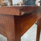 Mahogany farmhouse table 1950