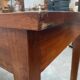 Mahogany farmhouse table 1950