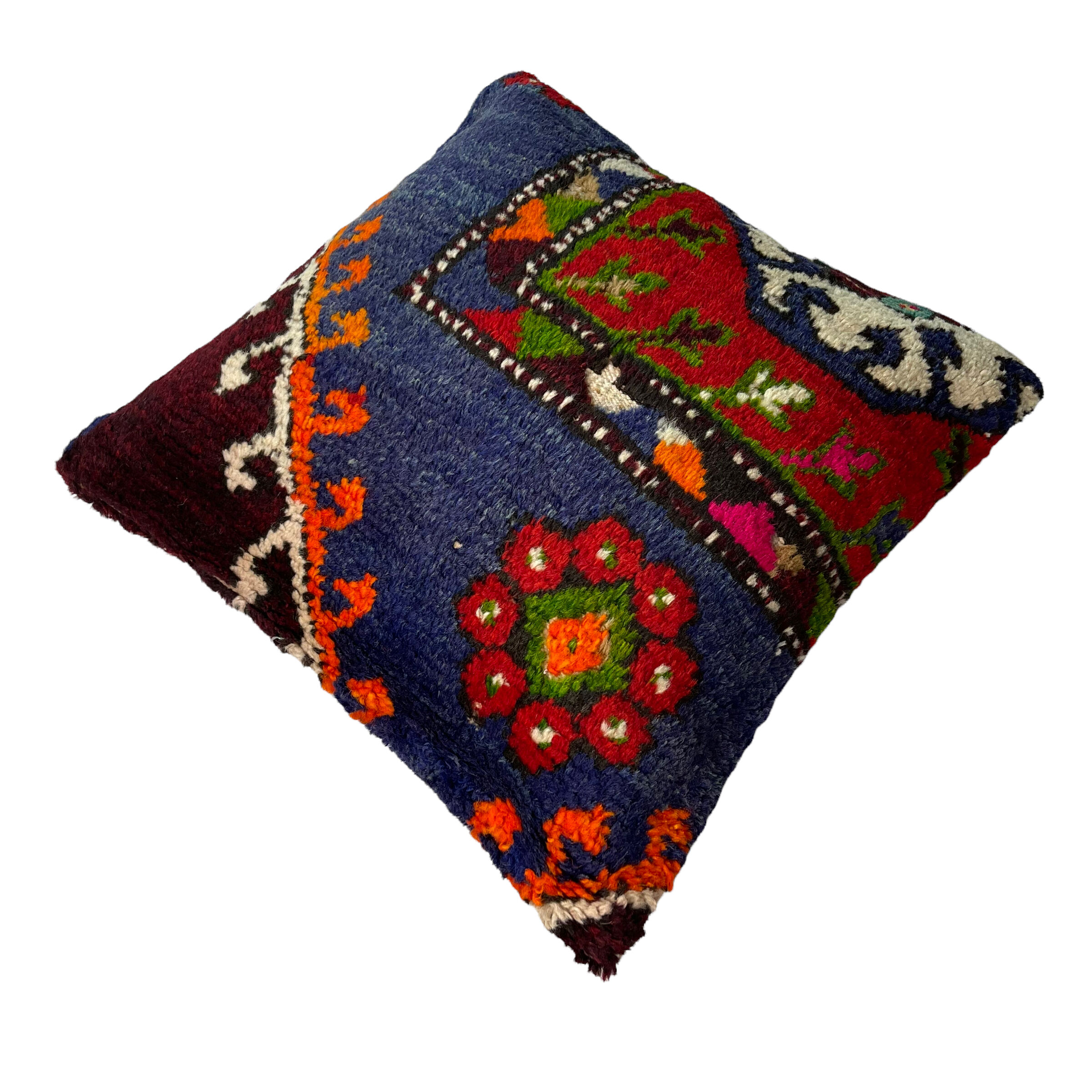 Vintage turkish cushion cover, 45 x 45 cm