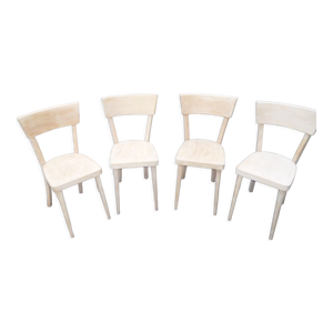 Série de 4 chaises de