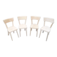 Série de 4 chaises de bistrot Baumann