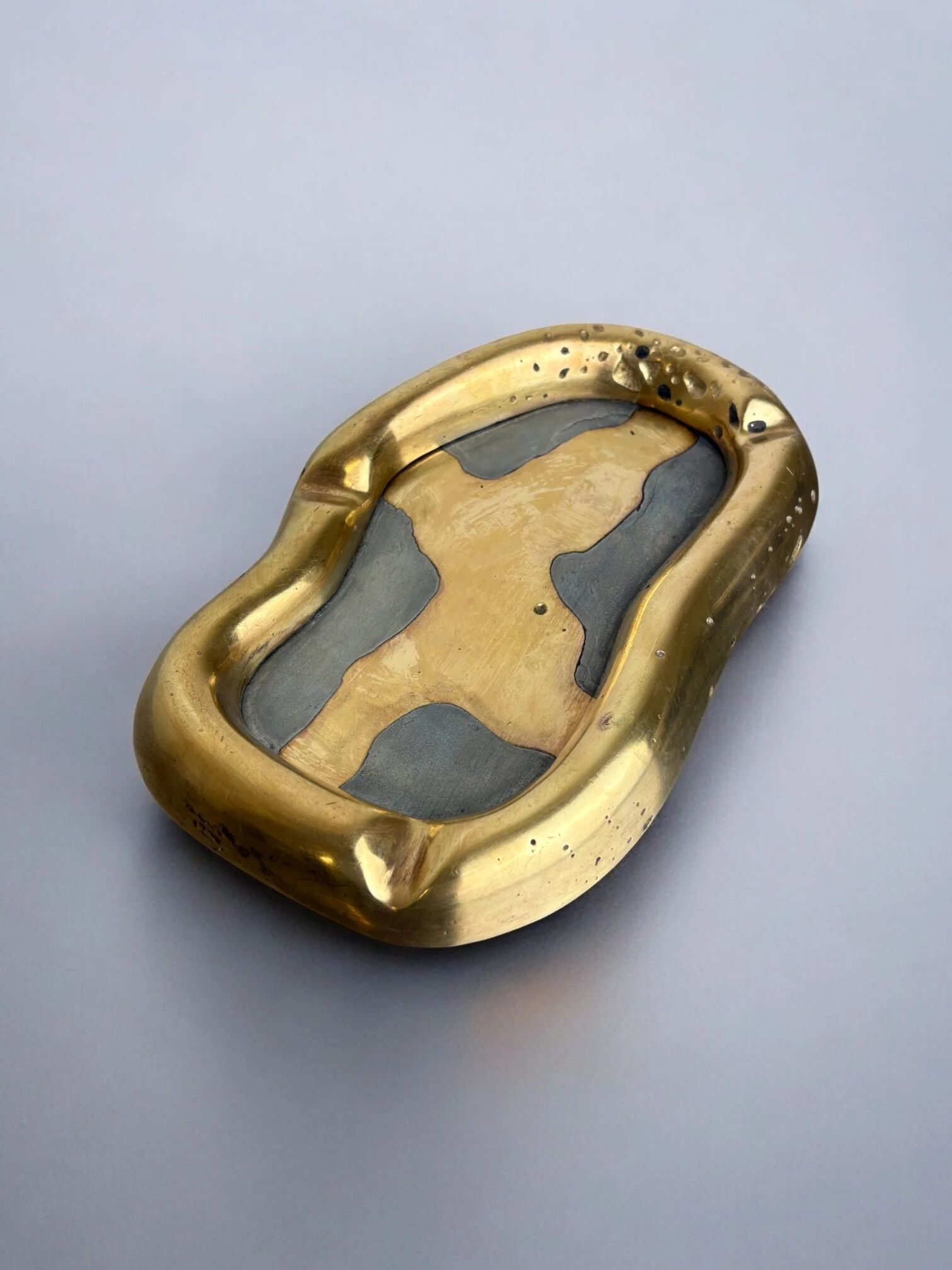 Brutalist ashtray by David Marshall, Spain, 70's