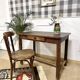 Vintage farmhouse table with drawer