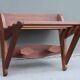 1950s wall coat rack in teak