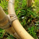 Bamboo bar stool