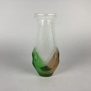Glass vase designed by Frantisek Spinar for Skrdlovice glassworks, 1970's