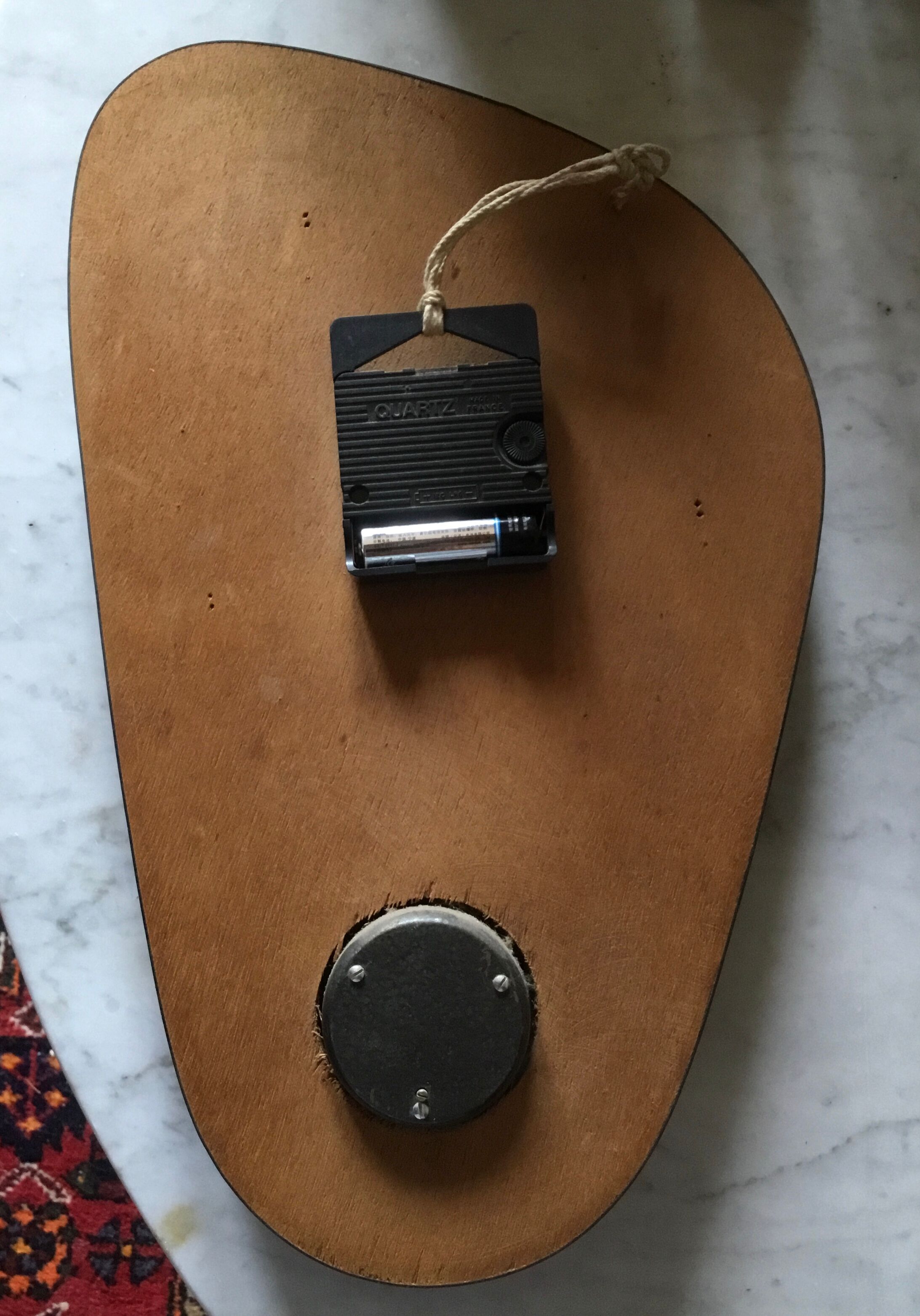 Kiplé clock in Formica