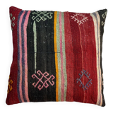 Housse de coussin Kilim turque vintage, 55 x 55 cm